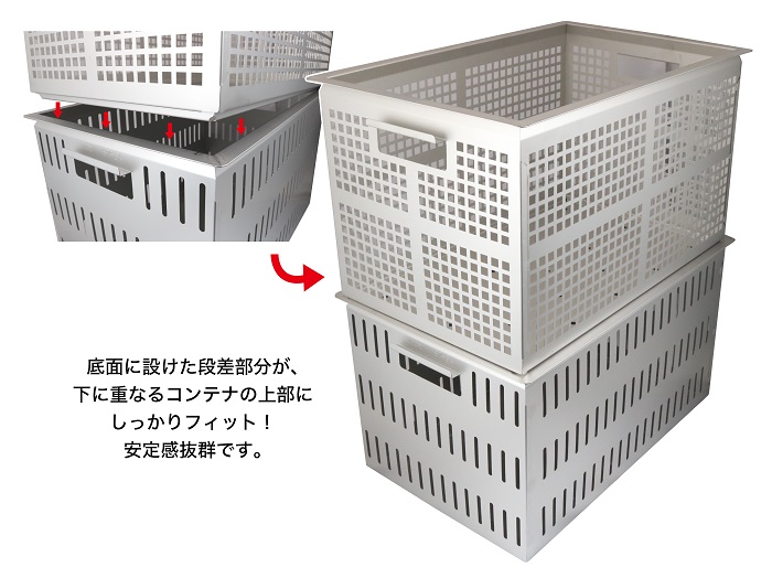 スギコ産業 SH2206H 18－8食品コンテナ SH2206H-